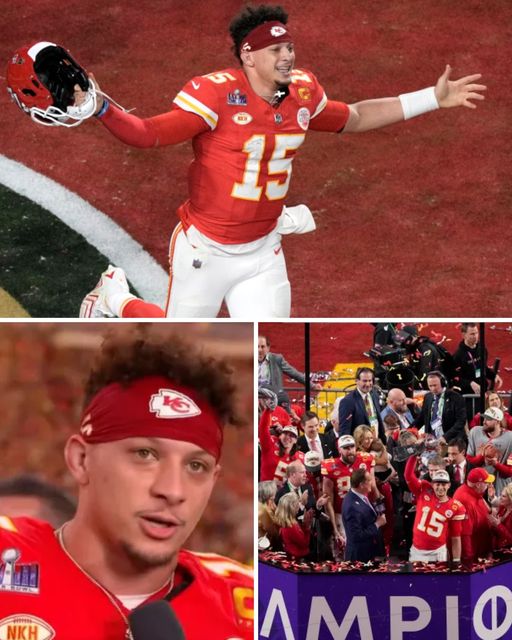 Patrick Mahomes Nine-word Statement Seconds After Winning Super Bowl ...