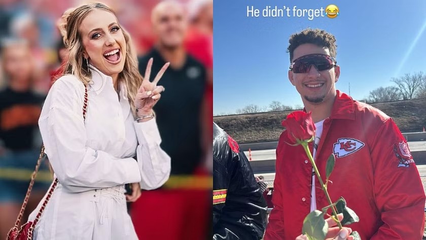 Brittany Mahomes jokes Patrick 'didn't forget' Valentine's Day as the ...