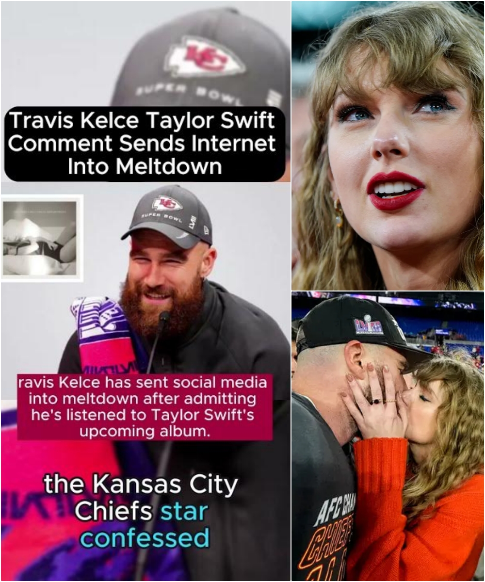 BREAKING: Travis Kelce Taylor Swift Comment Sends Internet Into ...