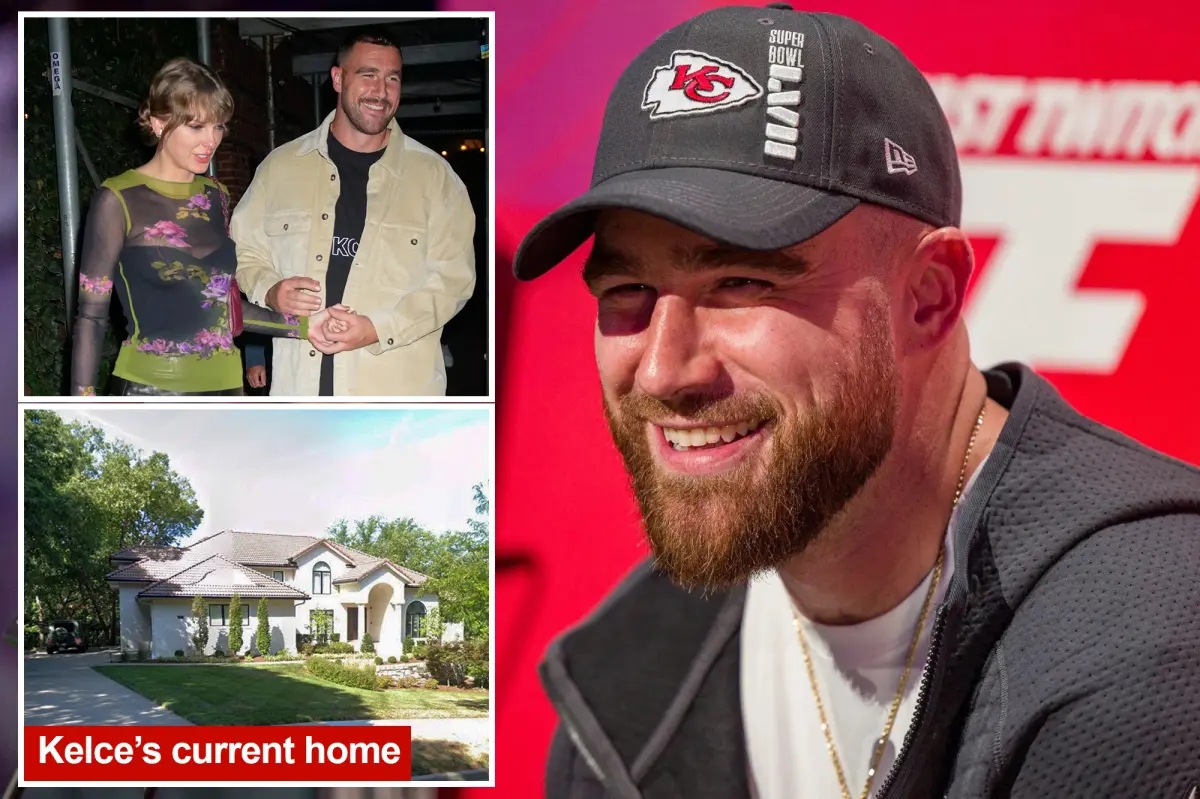 Take a look inside Travis Kelce's stunning new mansion near Natalie Way ...