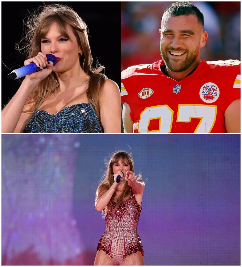 Taylor Swift Runs into Travis Kelce's Arms for a Kiss After Changing(00)