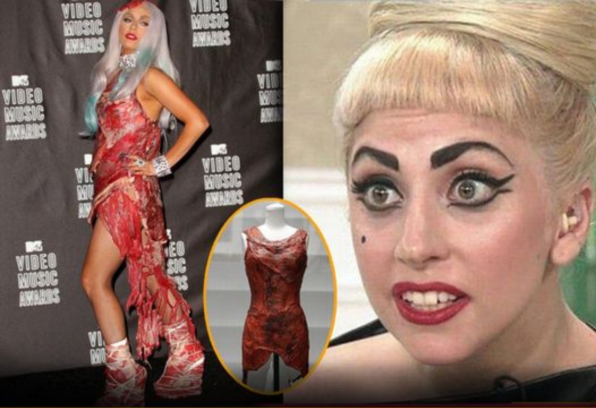 After 13 years, Lady Gaga’s meat dress still exists, it is now
