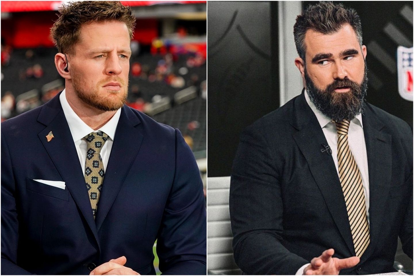 EXCLUSIVEREVEALED Jason Kelce has spoken with J.J. Watt to review his