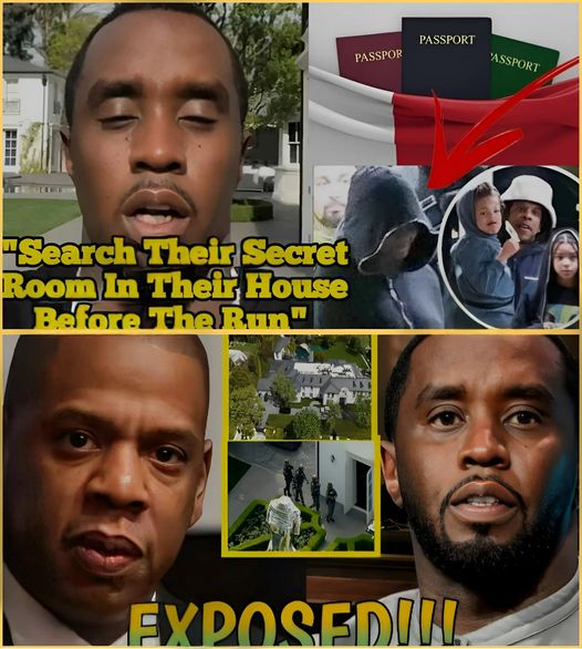 Jay-z & His Family's Passport Sized After Diddy Reveals Hidden Room The 