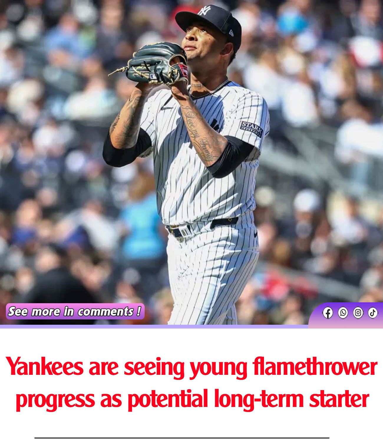 Yankees Are Seeing Young Flamethrower Progress As Potential Long-term 