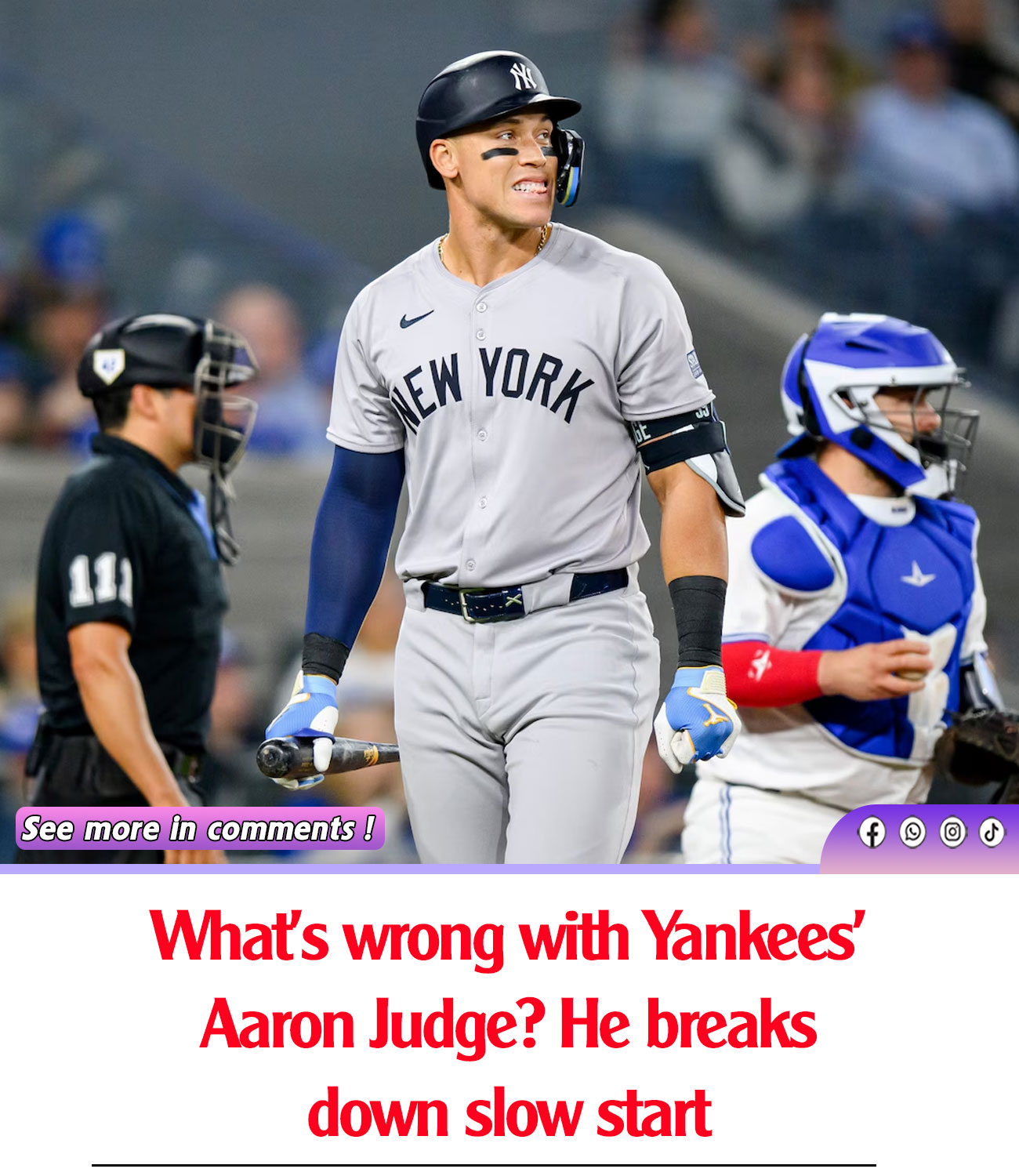 What’s wrong with Yankees’ Aaron Judge? He breaks down slow start - News