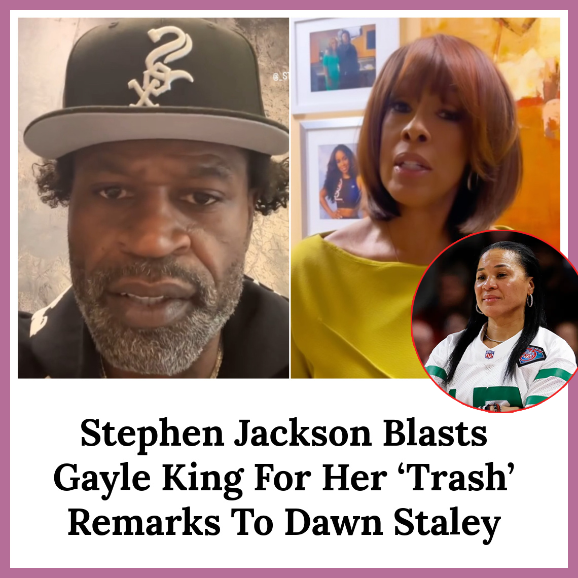 “Sh*tlock”: NBA Champion Stephen Jackson Blasts Controversial Reporter ...