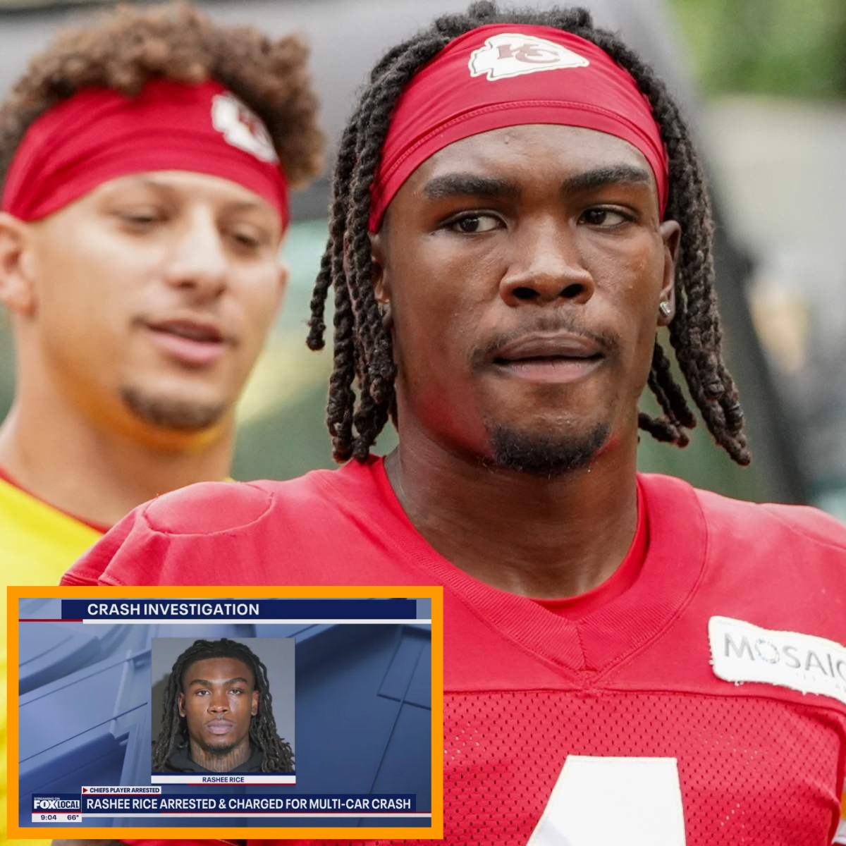 PHOTO: Mugshot Released For Kansas City Chiefs WR Rashee Rice After He ...