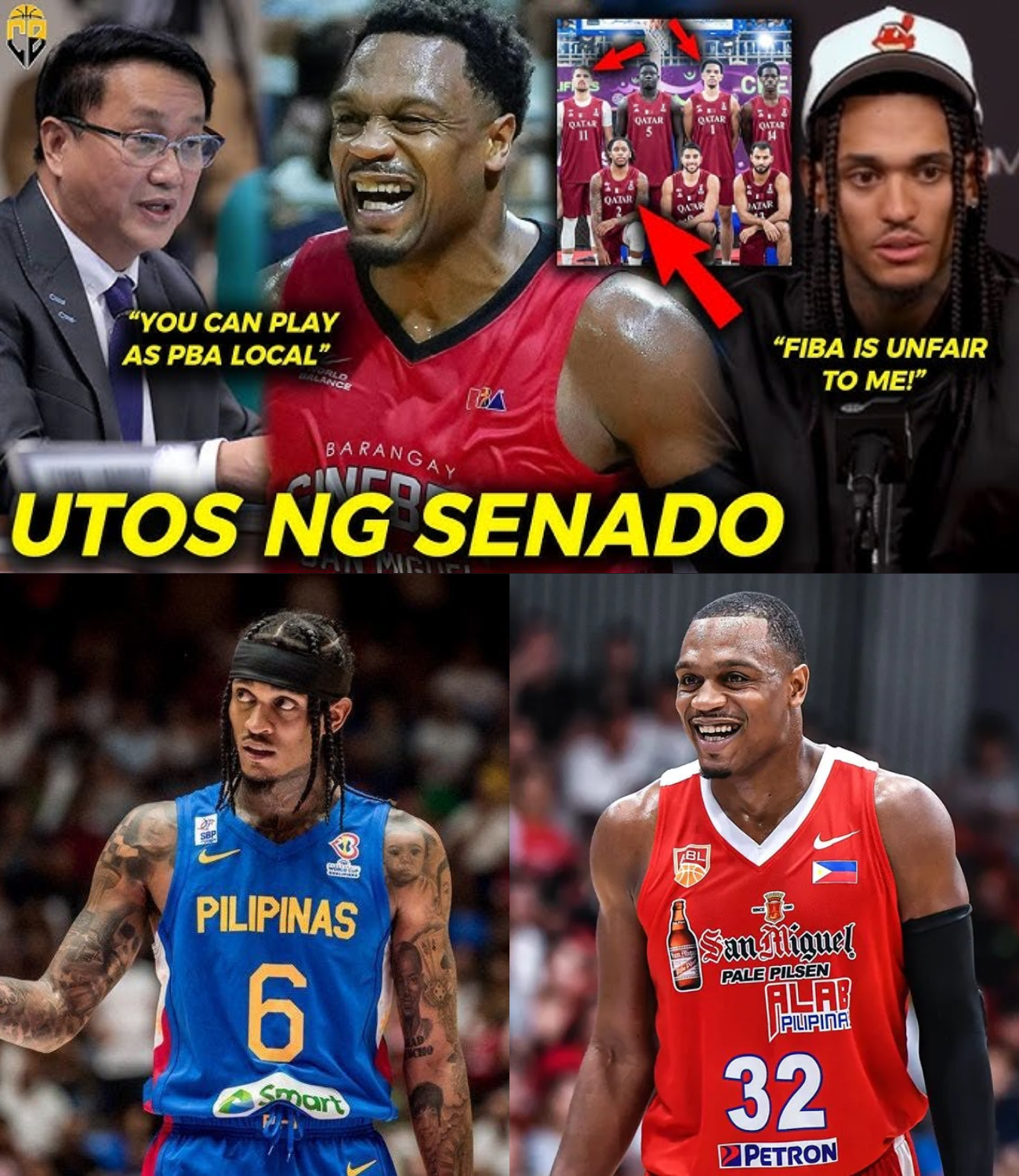 Senate Challenges PBA Brownlee As A Local Clarksons FIBA Rant Sparks