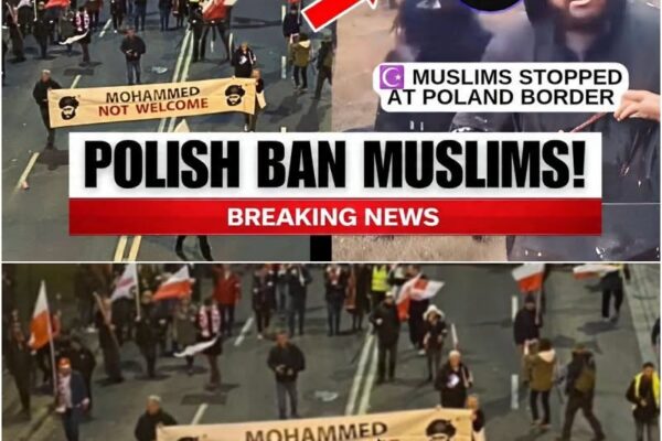 Muslims Tried To MASS MIGRANT Into Poland, Then Get REJECTED at The Bo...