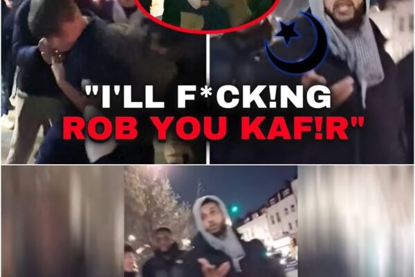 British Activist Confronts Isl@mists in Front of Mosque, Then Things E...