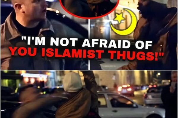 Muslim Migrant Threatens Tommy Robinson at U.S. Event — Then Instantly...