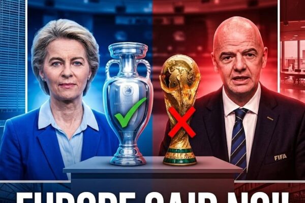 Europe Says ENOUGH as FIFA’s 2026 World Cup Turmoil Deepens