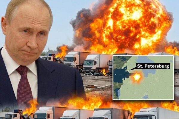 ST. PETERSBURG IN FLAMES as Putin Pushes to “Withdraw”—Ukr...