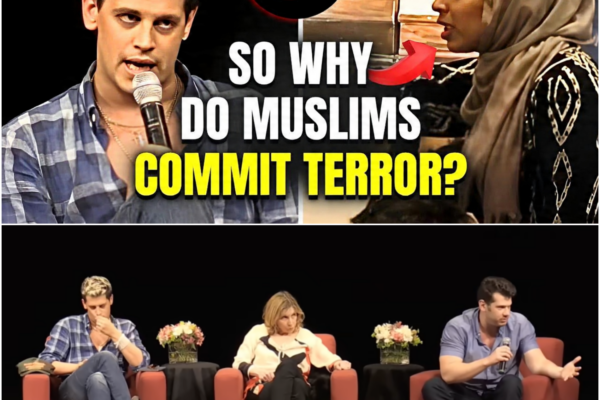 Islamist Heckler EMBARRASSED as Milo Calmy Lists The Facts About Islam...