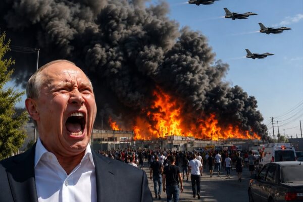 Warning! Russian Airport Descends Into Chaos After Ukrainian F-16 Stri...